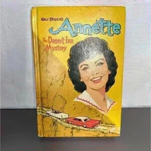 Walt Disney Annette Desert Inn Mystery Book Whitman VTG 1961 Funicello